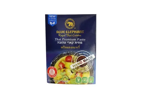 מחית קארי צהובה